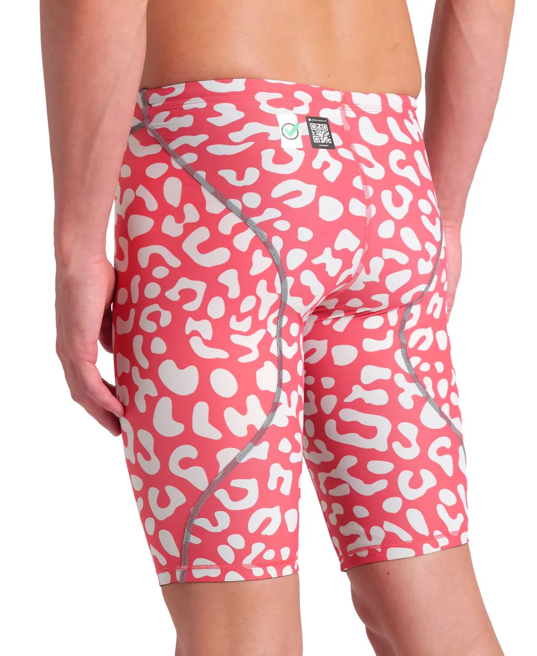 Arena Mens Powerskin ST NEXT Leopard Limited Edition Jammer