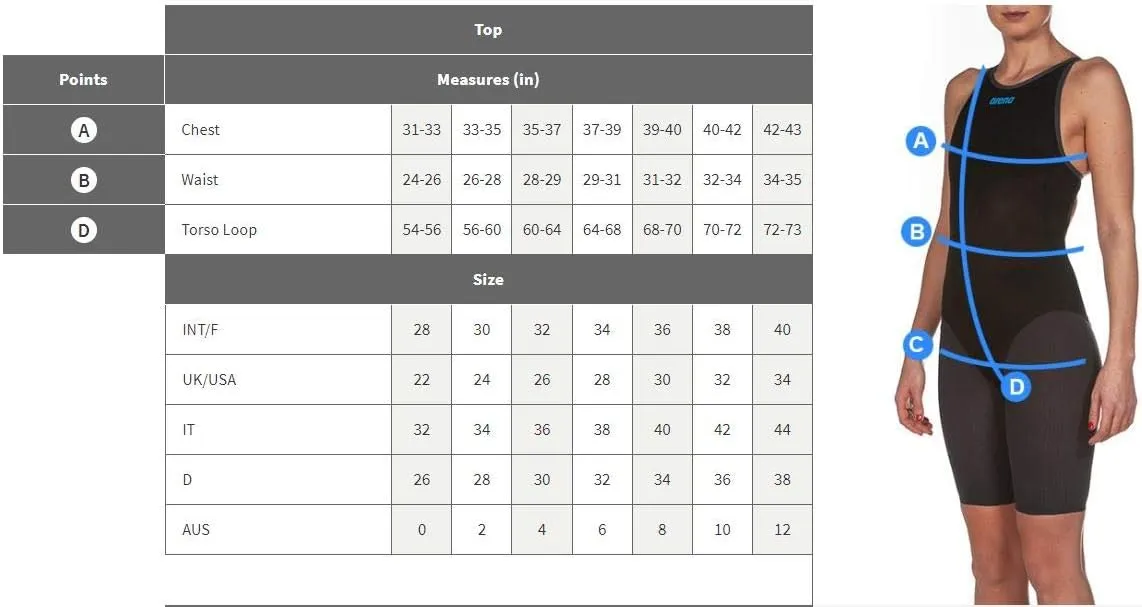 arena Women's Powerskin Carbon DUO Competition Racing Swimsuit