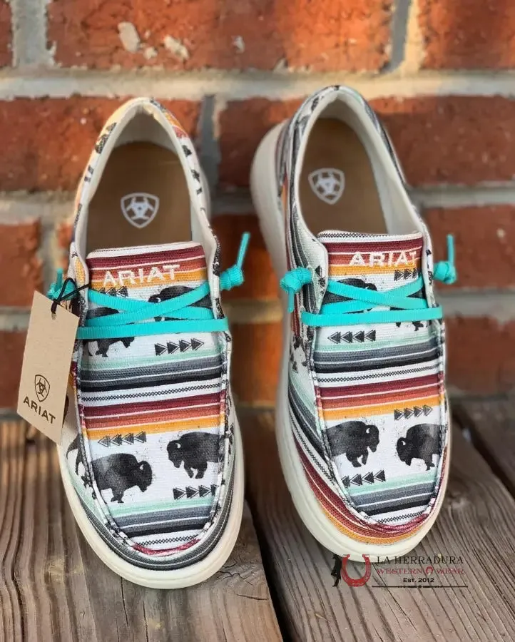 ARIAT HILO CASUALES BUFFALO PRINT- 0306