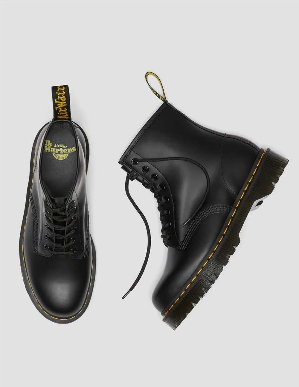 Botas Dr.Martens Bex Smooth De Piel Negras Mujer