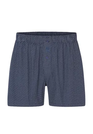 Calzoncillo Bóxer Hombre Algodón Tela Cuadros - Azul 6309_39