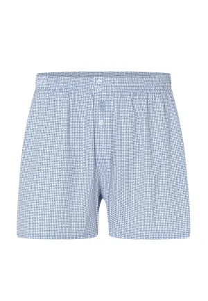 Calzoncillo Bóxer Hombre Algodón Tela Cuadros - Azul 6310_33