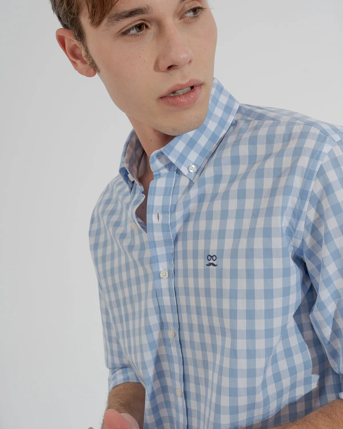 Camisa Wave Azul Medio