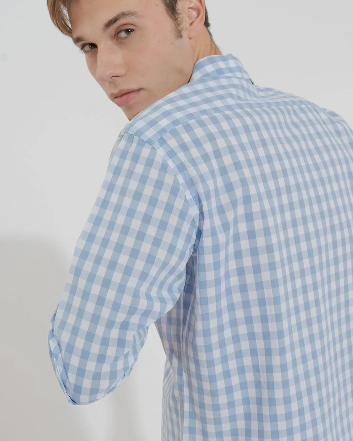 Camisa Wave Azul Medio