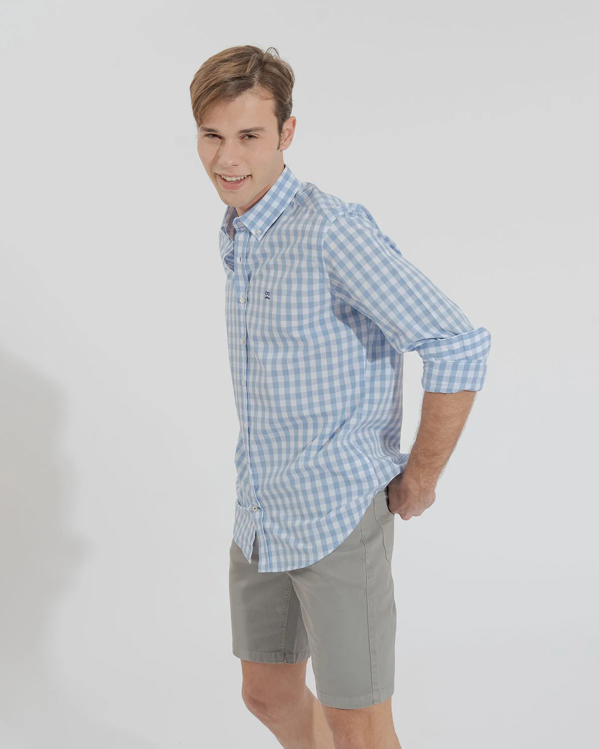 Camisa Wave Azul Medio