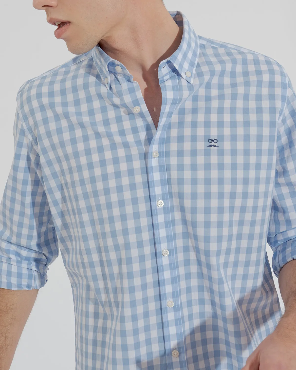 Camisa Wave Azul Medio