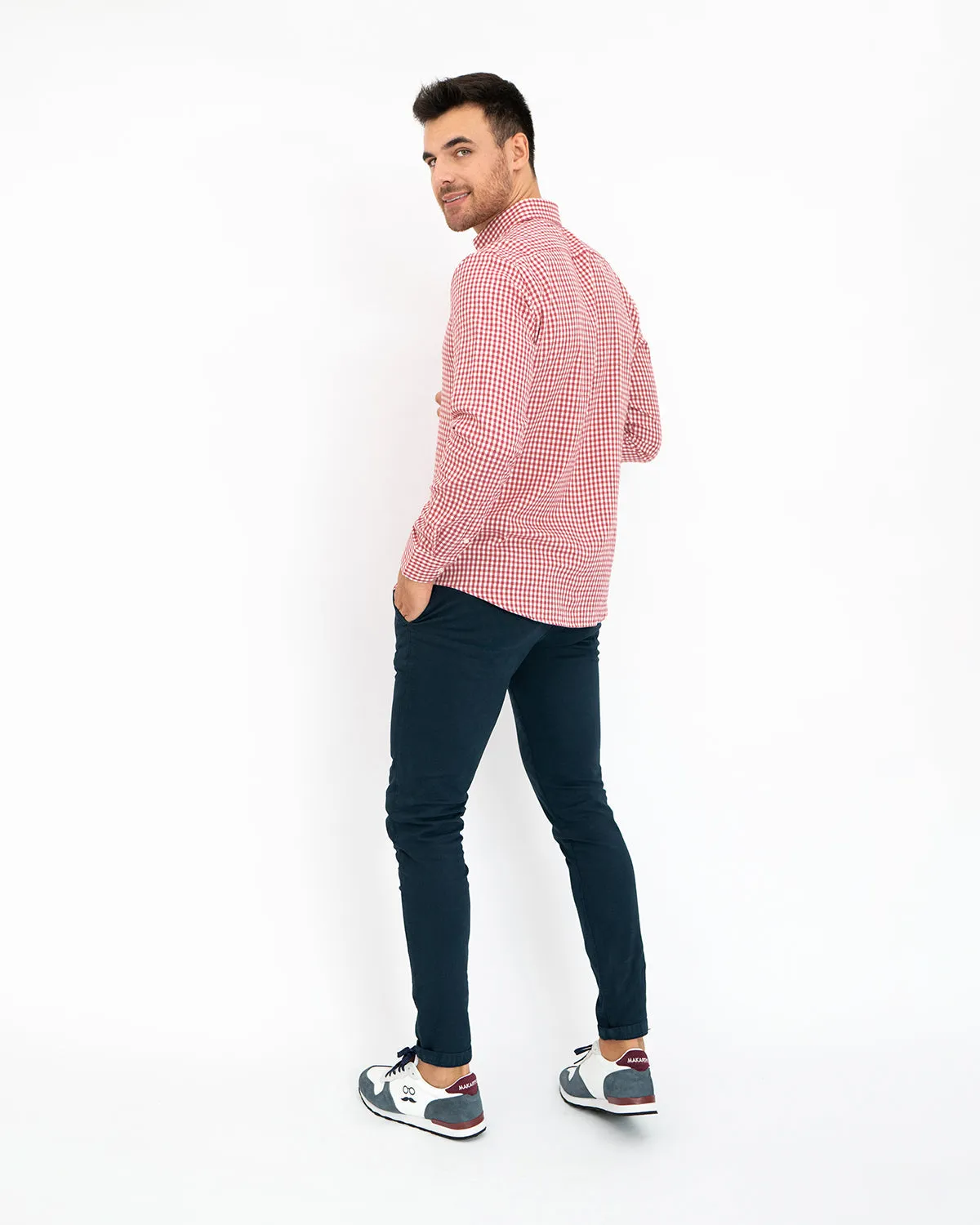 Camisa Wild Granate