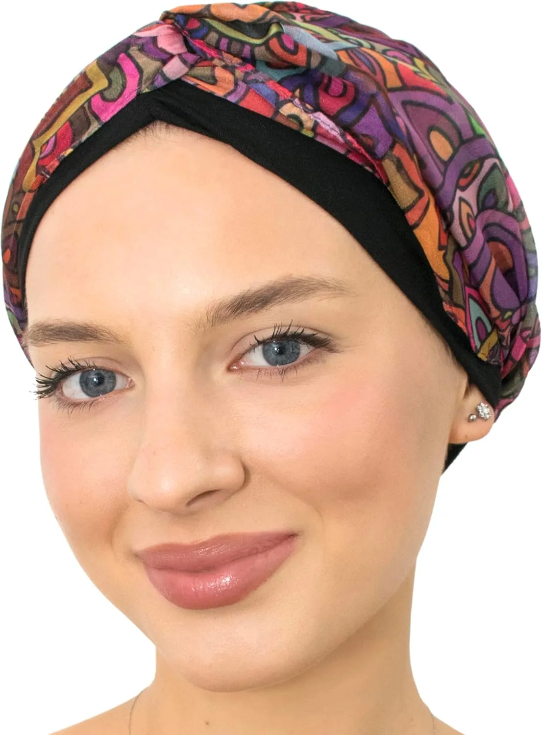 CAPLORD Head Scarf for Women Skull Cap Chemo Patients Headwear Cancer Hair Loss Scarf Headwrap Cover Hat Turban Covering Wrap