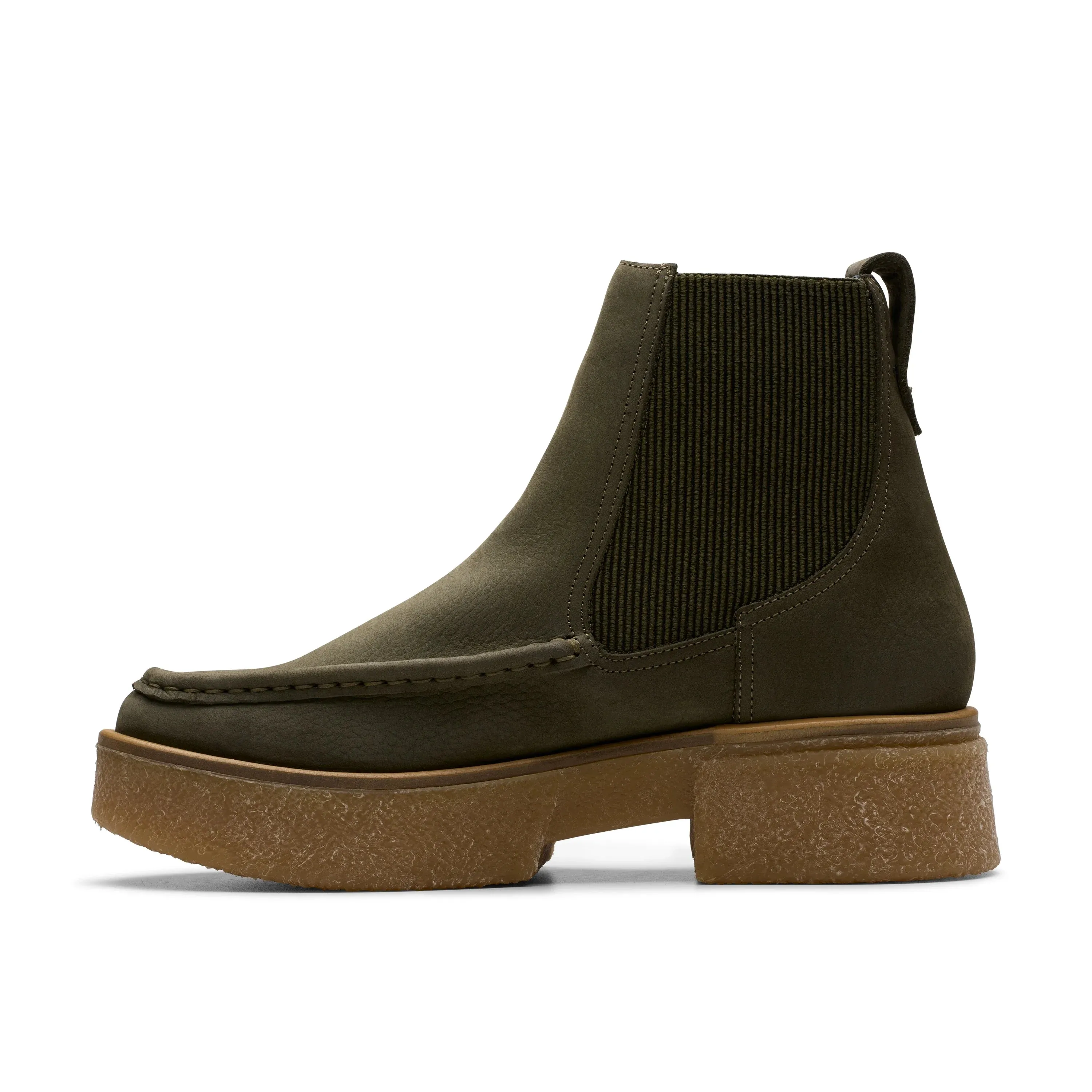 CLARKS | BOTAS MUJER | LINOSO TOP DARK GREEN NUBUCK | GREEN