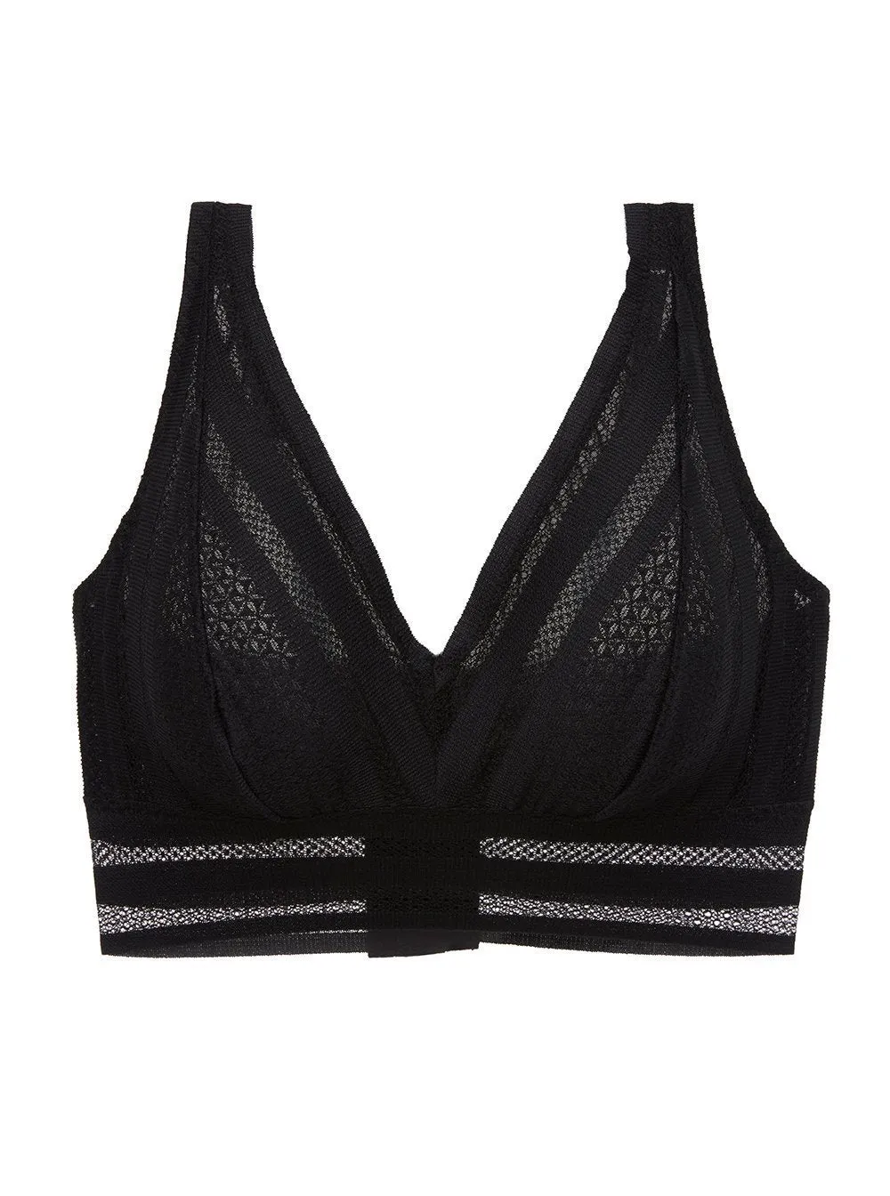 Curvy - Bralette Con Copas Triangulares