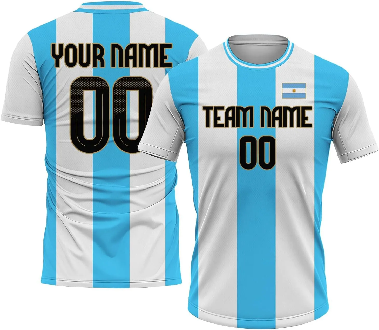 Custom Soccer Jersey Men Women Youth Kids Athletic Shirts with Name Number Logo Camisetas de Futbol Set National Soccer Team