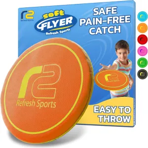 Fun Flying Toy for Kids, Teens, and Adults - Beach Soft Disc, Durable Design Floats On Water - Use As A Pool Toy & Water Activity - Outdoor Toys & Stocking Stuffer Gifts For Kids All Ages Boys & Girls