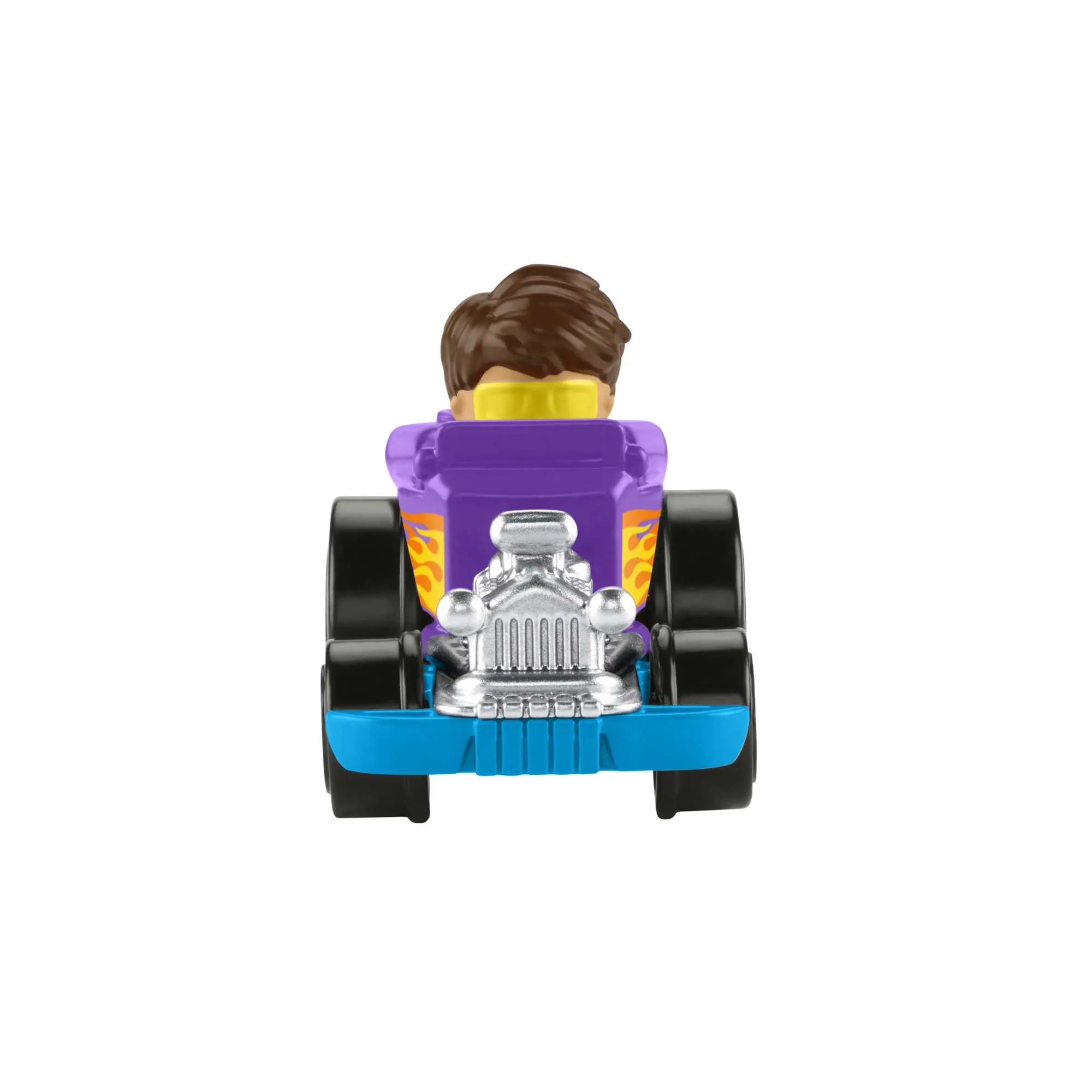 Little People Hot Wheels Juguete para Bebés Vehículo Wheelies Hot Rod