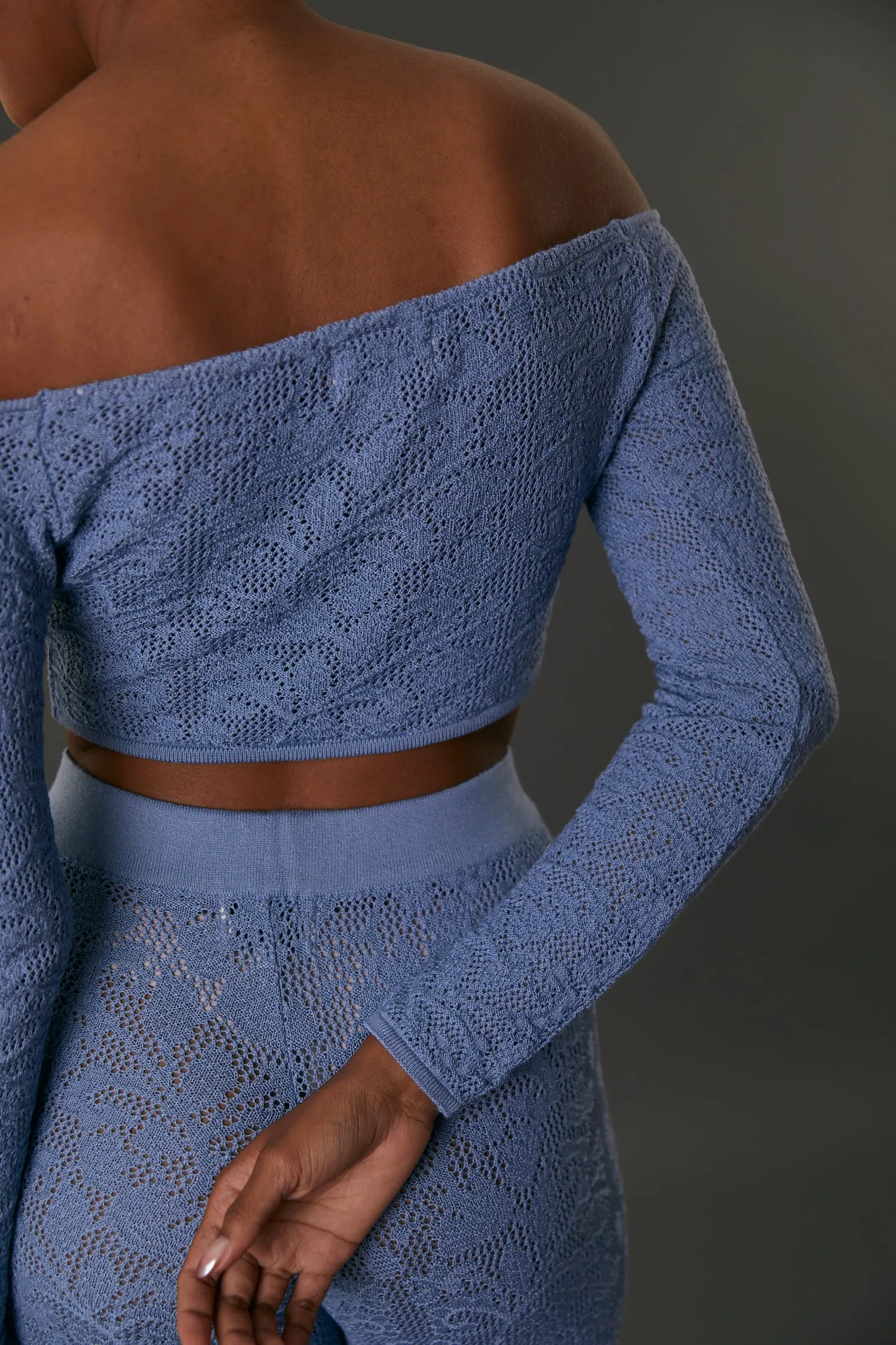LONDON TOP FADED DENIM
