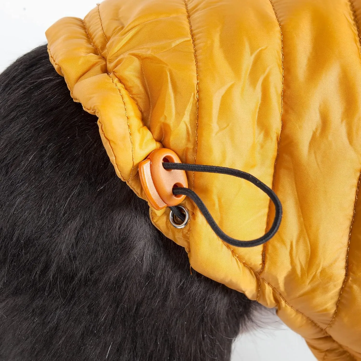 Pet Life Sporty Avalanche Lightweight Folding Winter Dog Coat - Adjustable Dog Jacket with a Concealed Zippered Collar and pop-Out Hood - Pet Coat for Small Medium Large Dogs