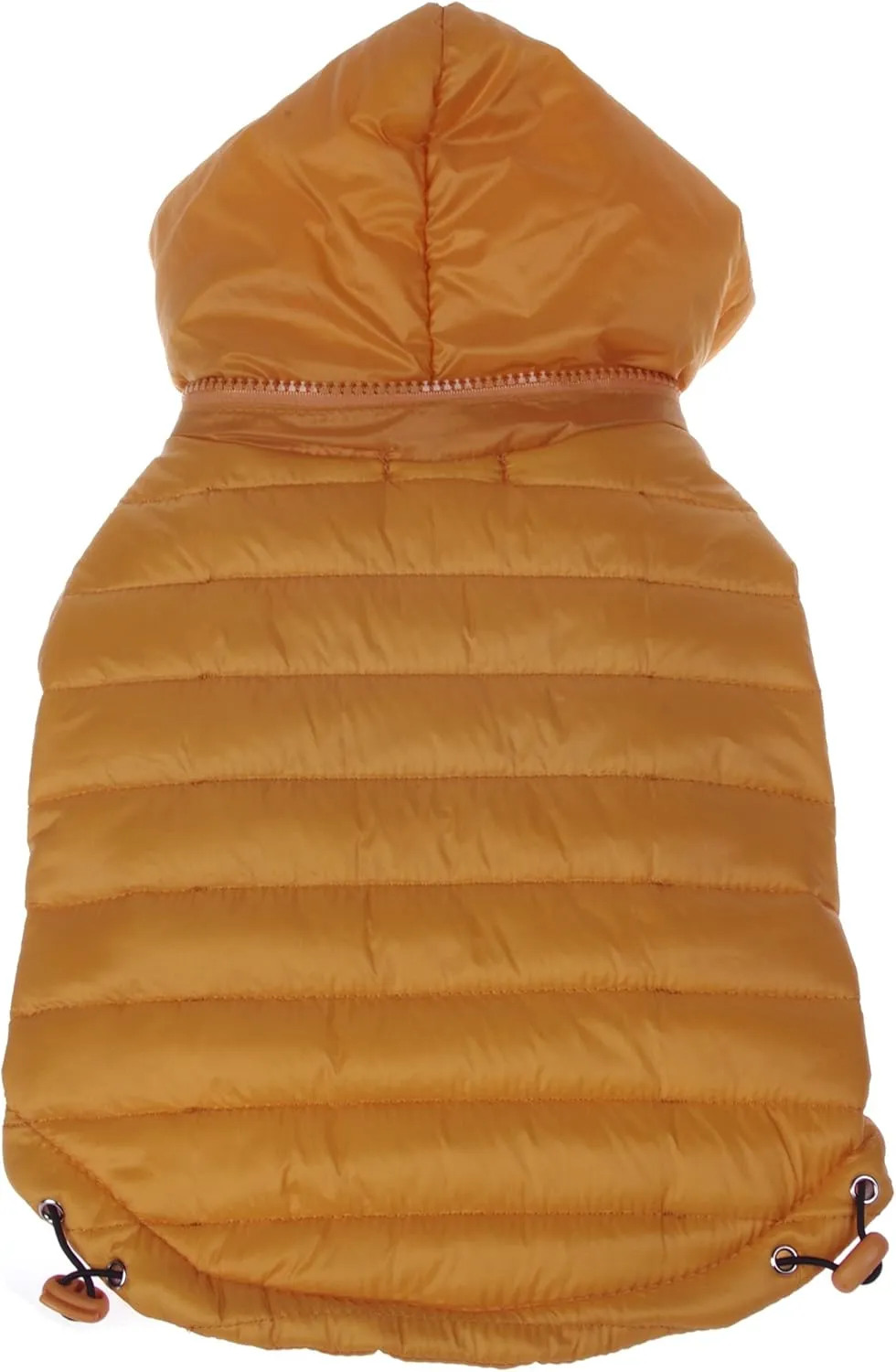Pet Life Sporty Avalanche Lightweight Folding Winter Dog Coat - Adjustable Dog Jacket with a Concealed Zippered Collar and pop-Out Hood - Pet Coat for Small Medium Large Dogs