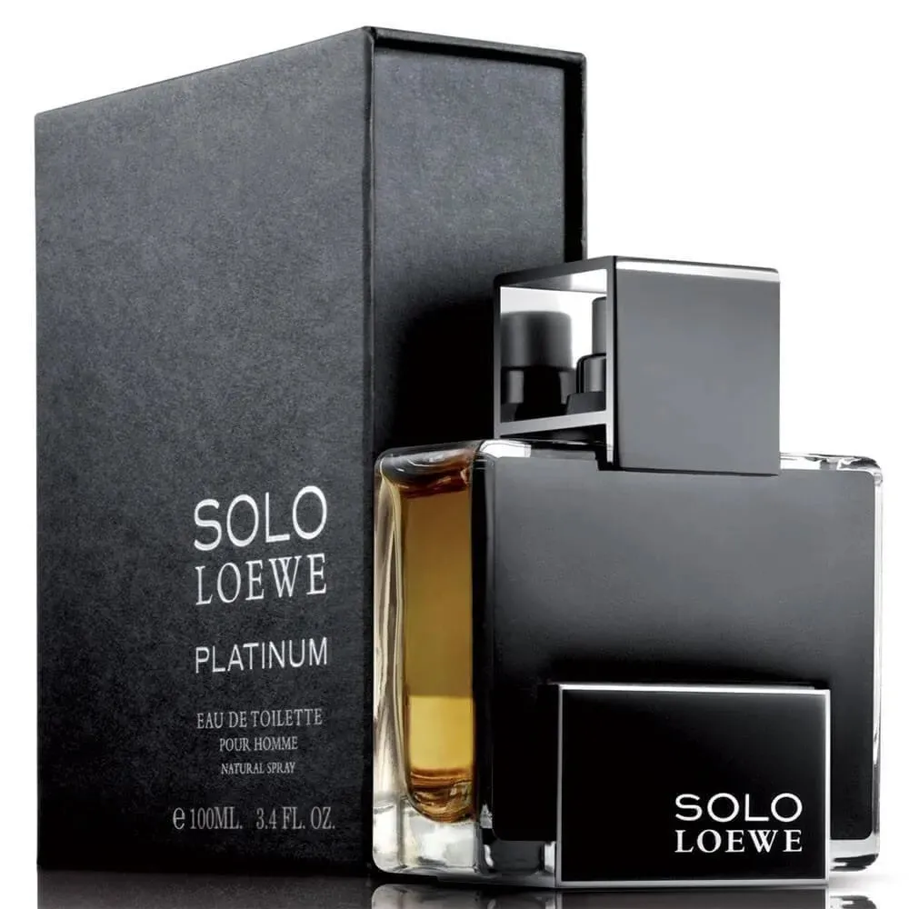Solo Loewe Platinum for Men by Loewe Eau de Toilette 100ml