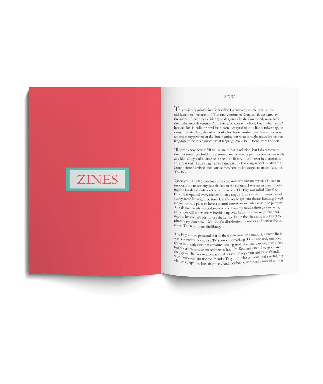 The Anthropocene Reviewed Zine