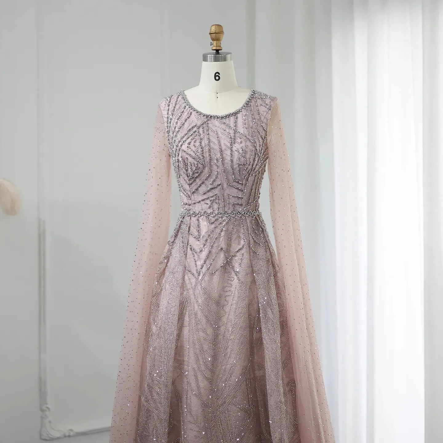 Vestido de Festa Longo Luxuoso - Modelo Especial