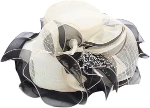 Women's Fascinator Wool Felt Hat ocktail Party Wedding Fedora Hats Wedding ocktail Tea Party Sun Hat