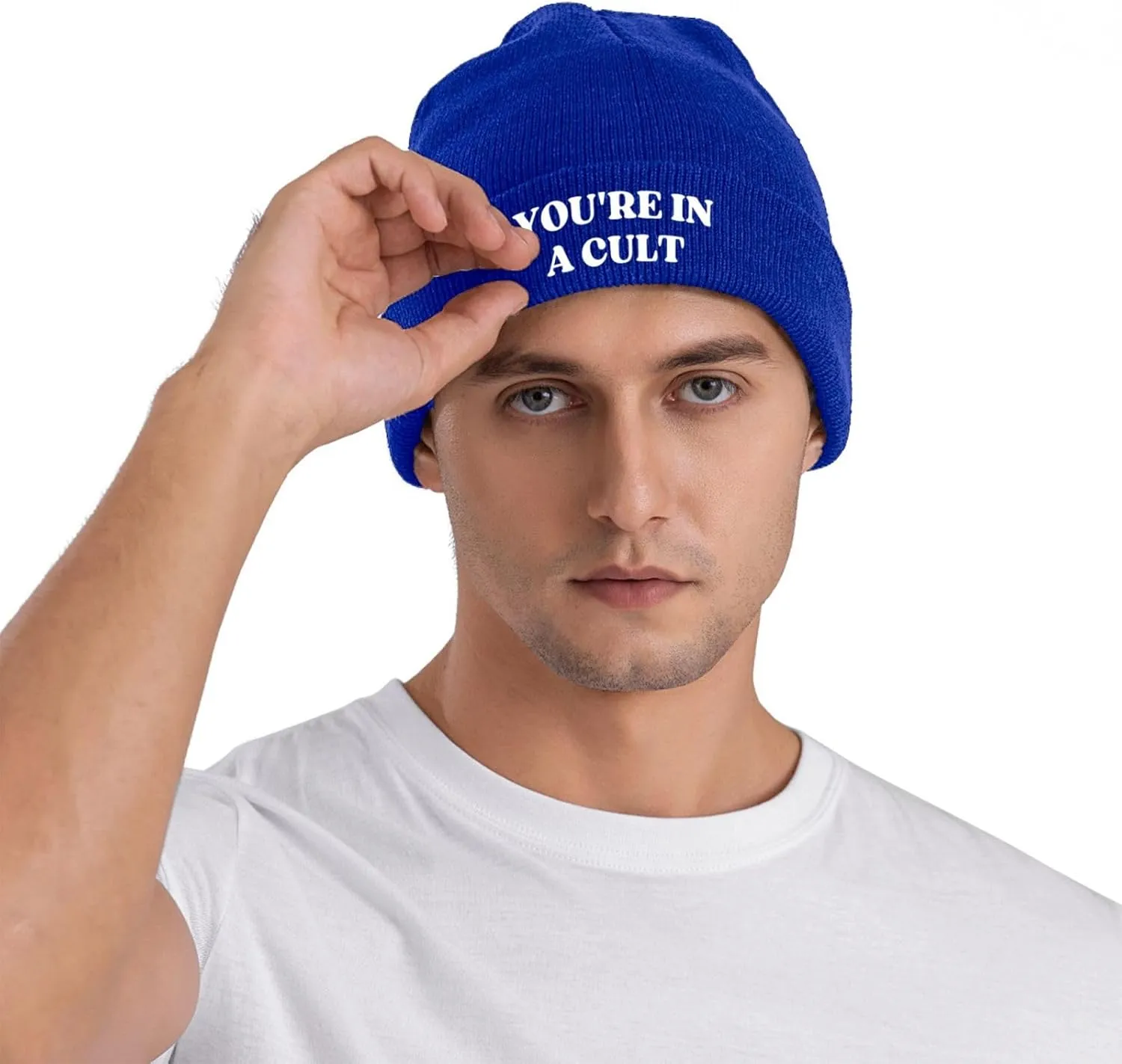 You're in A Cult Knit Hat Men Women Warm Winter Hat Beanie Fashion Cap